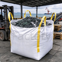 Sacs Jumbo d'occasion pour l'exploitation minière, robustes, 1 tonne, 2 tonnes, sacs FIBC usagés, vente directe d'usine
