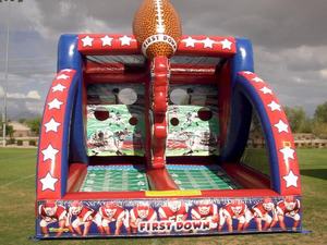 Jeu <span class=keywords><strong>de</strong></span> coups <span class=keywords><strong>de</strong></span> pied <span class=keywords><strong>de</strong></span> football gonflable durable personnalisé à <span class=keywords><strong>2</strong></span> cages but <span class=keywords><strong>de</strong></span> football gonflable pour la location <span class=keywords><strong>de</strong></span> fête - Product Image 2