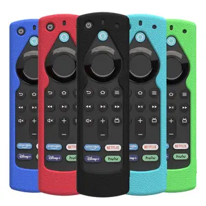 SIKAI Patent Factory nuovo Design custodia per telecomando in Silicone per uso alimentare per Amazon New Fire TV Stick 4K con telecomando vocale