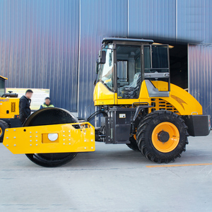 Compacteur vibrant d'asphalte diesel à double tambour 8t avec pompe à moteur Changchai et composants du noyau du moteur inclus - Product Image 2