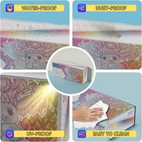Boîte d'affichage en acrylique prismatique personnalisée de qualité supérieure, boîte en acrylique prismatique résistante aux UV