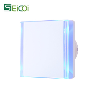 Ventilador de Extracción para Baño SEICOI, Diseño Moderno, con Luz LED, para Puerta y Ventana - Product Image 6