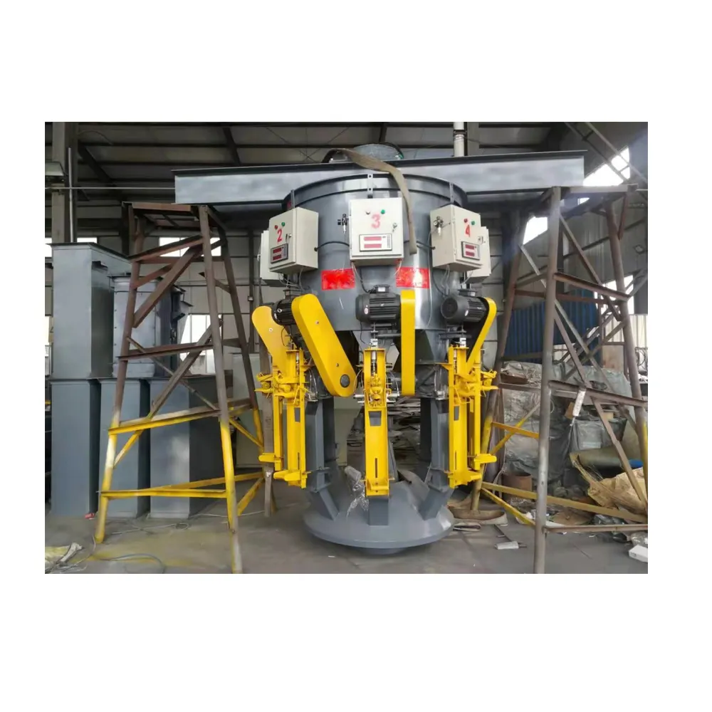 Low price automatic ton bag 8 spout sacked rotary cement packing machine