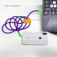 Nouveau câble Usb 2025 bricolage Chubby Silicone liquide 240W USB C à C câble de charge de téléphone rapide pour iphone 15 Pro Max iphone 16 Pro Max