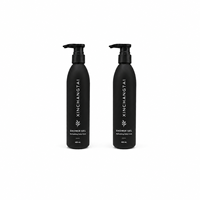 Flacon pompe multi-usage 400 ml en PEHD mat brun pour gel douche, rechargeable, pour lavant corporel, après-shampoing, savon liquide pour les mains, usage quotidien rafraîchissant