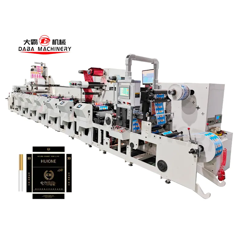 uv flexo printing machine for label sticker flexo printing machine 8 colors
