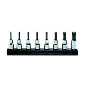 KOKEN - RS3025Z/8-L75 3/8'' 75mm Z-series <b>Torx</b> bit <b>socket</b> <b>set</b> (8 pcs.) - EAN 4991644005642 HAND <b>SOCKETS</b> 3/8" - Product Image 1