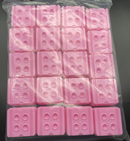 Nouvelle extension de cils en plastique jetable colle palette cils support adhésif cils sourcil teinture teinte plateau de levage
