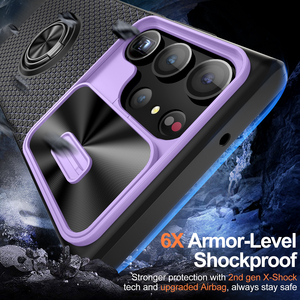Soporte Magnético para Teléfono Móvil para Automóvil, Funda para Samsung <span class=keywords><strong>Galaxy</strong></span> S23 Ultra, Anillo Giratorio <span class=keywords><strong>360</strong></span>° a Prueba de Golpes, Cubierta Trasera para la Serie Samsung - Product Image 3