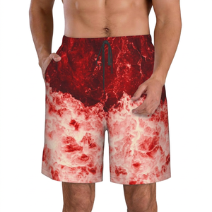 Customized Size <b>Knee</b> Length Shorts For Men Drawstring Waist <b>High</b> Quality Summer Outdoor Wear Beach Shorts In Wholesale Price - Product Image 6