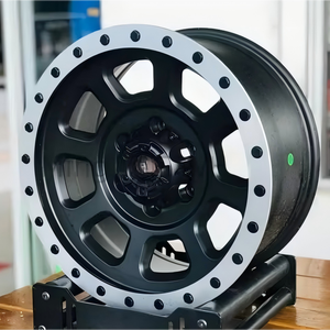 <span class=keywords><strong>Jantes</strong></span> en alliage TUV 4x4 de 17 pouces 6x139.7 17 * 8.5J avec déport de 0 mm, surface noire, neuves 6x139.7 17x8.5J, en aluminium ZM-45 - Product Image 6