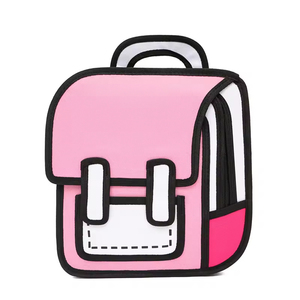 Zaino 3D Personalizzato con Cartoni Animati per Studenti, Borsa per Libri Carina per Bambini, Realizzata in Poliestere Resistente per Uso Scolastico - Product Image 2