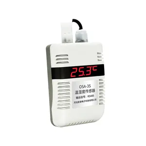 Termometer Digital industri OSA dan pertanian higrometer pintar pengukur suhu dan kelembaban Monitor Modbus
