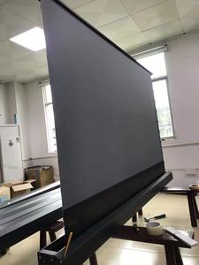 Boîtier noir écran de projection motorisé au sol, tension électrique, compatible avec le lumen jusqu'à 2500ANSI du projecteur ordinaire - Product Image 2