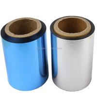 Rouleau d'aluminium d'estampage à froid Offre Spéciale colle UV feuille froide appropriée pour sérigraphie feuille holographique rouge or pour papier