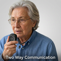 Dispositif portable d'urgence 4G GPS pour seniors avec alerte de chute, appel bidirectionnel, bouton SOS, localisateur médical personnel, pendentif WiFi