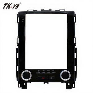 Cadre de navigateur de voiture 9.7 ''pour <span class=keywords><strong>RENAULT</strong></span> <span class=keywords><strong>KOLEOS</strong></span> 2017-2018 Panneau de lecteur DVD Cadre de radio de voiture Cadre de radio Android - Product Image 1