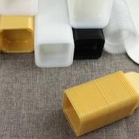 Vente en gros de boîte d'emballage blister carré en plastique PP support de plateau d'emballage de gâteau de lune plateau de gâteau