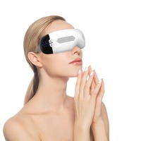 Neue Health pal Oem Odm wiederauf ladbare Luftdruck kompressionen und Vibrations massage Augen maske Hitze und Kühlung zur Verbesserung des Schlafes