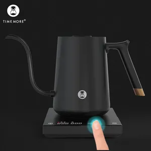 Fish Smart Electric Coffee Kettle Pot Smart Flash Heat Coffee Maker Accessories 600ML 800ML For Kitchen