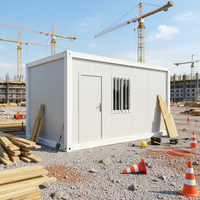 Kit de maisons modulaires compactes en métal, préfabriquées, pliables, conteneurs à performance stable, portables et démontables