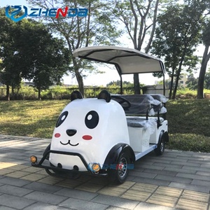 Go-Kart Panda de 4 Plazas, Carro de Golf Eléctrico Homologado para Circular por la Calle, Mini Vehículo Turístico - Product Image 1