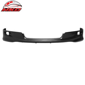 Compatible con Toyota Camry 07-09, labio de parachoques delantero estilo SE de fábrica, negro sin pintar, PU de alta calidad, accesorio exterior. - Product Image 1