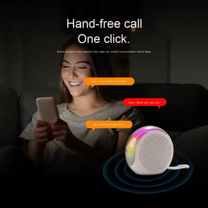 Enceinte Bluetooth sans fil avec lumière RGB, étanche, portable, stéréo TWS pour la maison, le <span class=keywords><strong>bureau</strong></span>, les fêtes en plein air et la <span class=keywords><strong>musique</strong></span> - Product Image 4