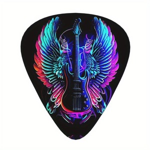 Accessoires pour plectres de guitare, plectres pour ukulélé, instruments de <span class=keywords><strong>musique</strong></span>, fabrication sur mesure, vente en gros, matériaux écologiques, guitare - Product Image 2