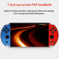 Console de jeu vidéo portable Topleo avec écran HD, console de jeu portable X12 Plus, joueurs de jeux portables