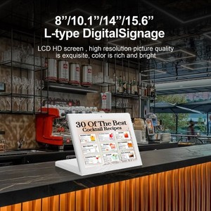 Tableta Táctil en Forma de L de 8 Pulgadas 360SPB con Animación para Kiosco de Autoservicio, Centro Comercial y Tienda Minorista, Sistema de Orientación - Product Image 3