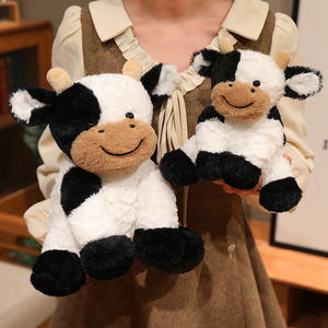 Vache en peluche de 20/30/50/70 cm, vache en peluche douce, animal de <span class=keywords><strong>ferme</strong></span> en peluche pour <span class=keywords><strong>la</strong></span> fête de Pâques - Product Image 6