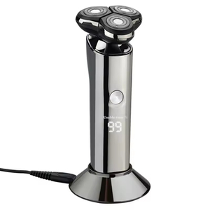 4D Digital Floating Men's Electric Shaver Triple Blade IPX7 Full Body Sensing <b>Touch</b> <b>Switch</b> Daily Battery Razor - Product Image 1