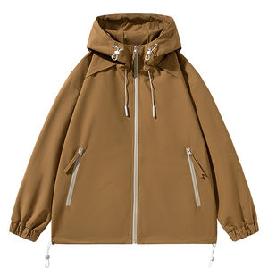 Chaqueta Impermeable de Dos Piezas con Logotipo Personalizado, Chaqueta de Montaña Cortavientos para Invierno, Chaqueta Cómoda y Fresca con Diseño de Paneles - Product Image 3