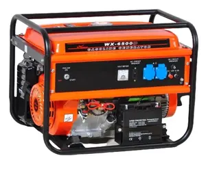 Pabrik di Cina WENXIN 220v/380V warna disesuaikan di negara Irak 5kw generator Bensin Bensin