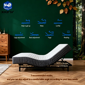 Nệm đôi thông minh có thể điều chỉnh, sang trọng, bền, thoáng khí, không gây dị ứng, thân thiện với môi trường, vỏ bọc tháo rời, kích thước tùy chỉnh cho phòng ngủ - Product Image 5