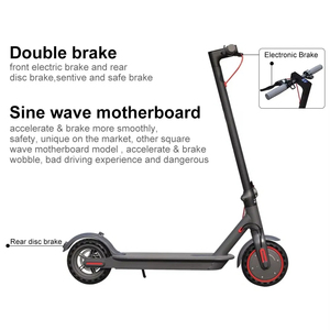Scooter Eléctrico de 350W, Batería de Litio de 10Ah, Neumático de 8.5 Pulgadas, Plegable, para Adultos, con Control por Aplicación, Motor sin Escobillas, Resistente al Agua - Product Image 3
