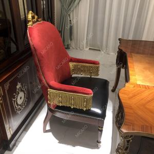 <span class=keywords><strong>Tavolo</strong></span> da ufficio in legno massello con intarsio impiallacciato classico britannico con sedia da ufficio antica - Product Image 4