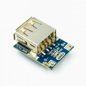 บอร์ดเพิ่มแรงดันไฟฟ้า 5V บอร์ดป้องกันการชาร์จแบตเตอรี่ลิเธียม บอร์ดเพิ่มแรงดันไฟฟ้าสำหรับน้ำหอม บอร์ดหลัก 134N3P ชุดอุปกรณ์ DIY สำหรับชาร์จ - Product Image 1