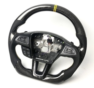 Volant de course en fibre de carbone avec marqueur de retour au centre pour Ford Focus/Escort/<span class=keywords><strong>Escape</strong></span>/Taurus - Product Image 6