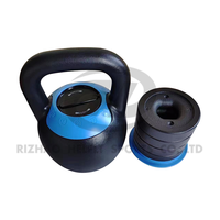 Kettlebell réglable de 16Kg 24Kg en fonte de haute qualité fabriqué en Chine