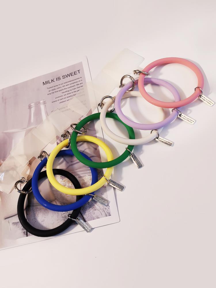 Silicone Lanyard Neck Lanyard Strap Promotional Custom Logo Dye Polyester Pantone Print Image 4