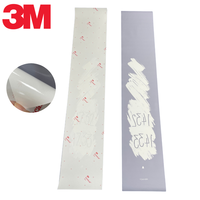 Film Vinyle Transparent 3M VS3699 pour Affichage Rétroéclairé, Autocollant Résistant aux Intempéries, Feuille de Vinyle Transparente pour Signalétique Graphique, Rouleau