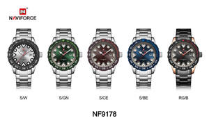 Reloj NaviFORCE 9178 de Lujo con Movimiento de Cuarzo para Hombre, Relojes de Pulsera Elegantes de Acero, Relogio Masculino Naviforce - Product Image 6