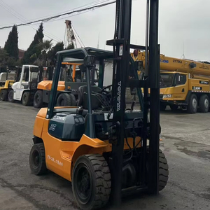 Used Forklift TOYOTA/TCM/KOMATSU 160 3/3.5/4/5/6/7/10 Ton Large Good Condition Forklift IN SHANGHAI - Product Image 1