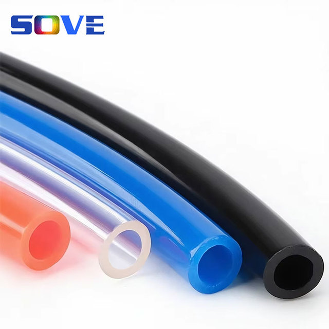 Non-standard Customized Imperial Pneumatic Tube PU Air Hose 1/8 1/4 3/8 1/2 High-pressure Air Compressor Flexible Pipe