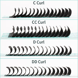 थोक व्यक्तिगत डी सिल्स कश्मीरी मखमली मैट ब्लैक कस्टम मेडी लैश ट्रे की आपूर्ति - Product Image 3
