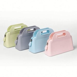 Bolsa de Maquillaje de Silicona Impermeable de Gran Capacidad para Mujer, con Cierre, Resistente al Desgaste, para Brochas de Maquillaje y Monedas, en Oferta - Product Image 1