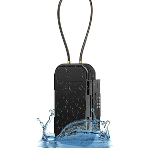 Portable Anti-Theft ABS Key <b>Lock</b> <b>Box</b> Waterproof Outdoor Beach Chair Storage Safe With Combination Safety Key Accessible - Product Image 4