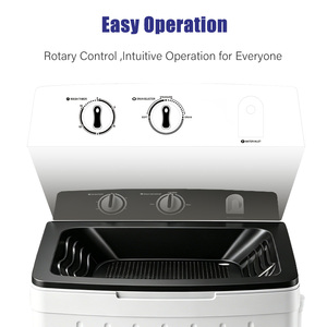 15KG Professional Factory Single Washing Machine Semi Automatic Energy Saving <b>Top</b> <b>Load</b> With Spin Dry Powerful 200W High-Torque M - Product Image 5